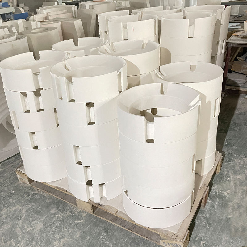 Keramische vezel speciaal gevormde producten (aangepast volgens tekeningen)