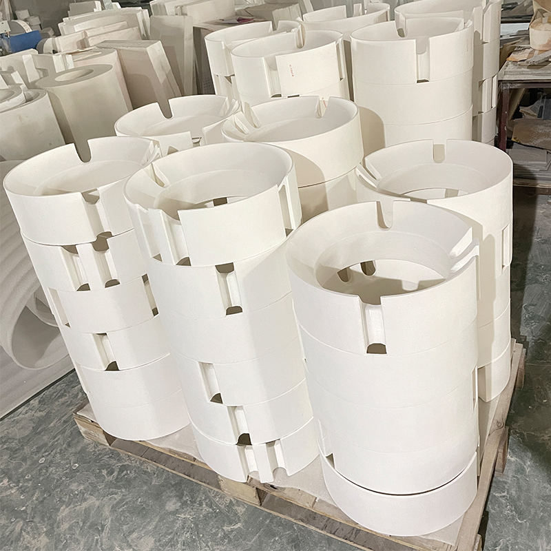 Keramische vezel speciaal gevormde producten (aangepast volgens tekeningen)