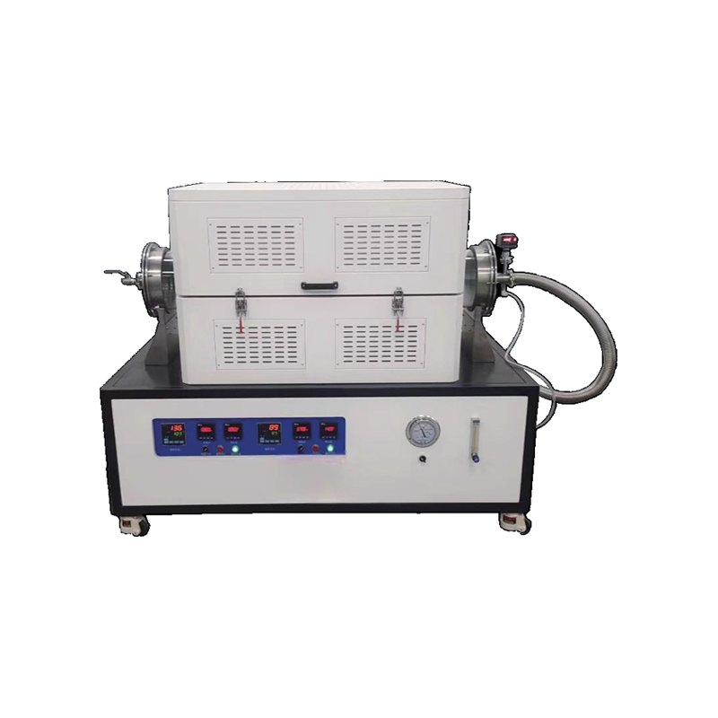 1200°C mini-buisoven met opklapbaar deksel