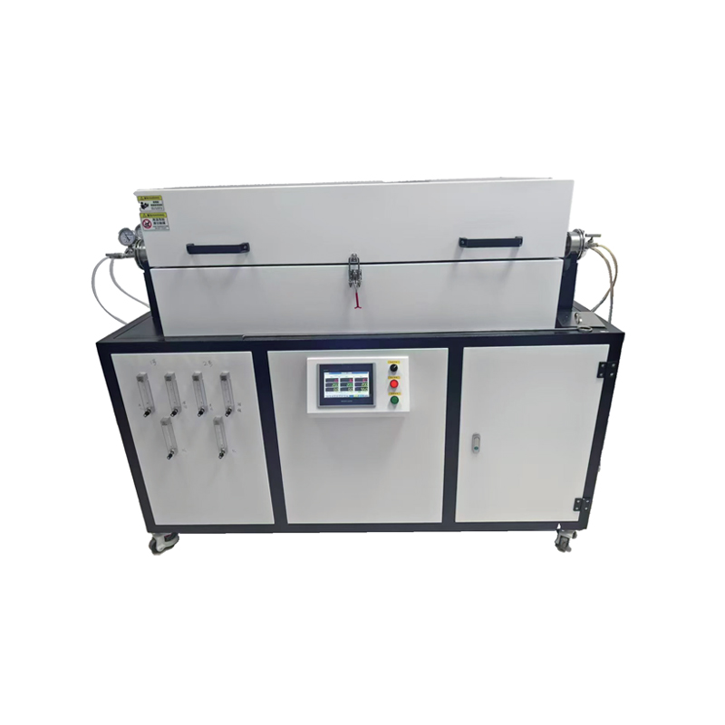 Kwartsbuisoven met hoge zuiverheid en drie temperaturen